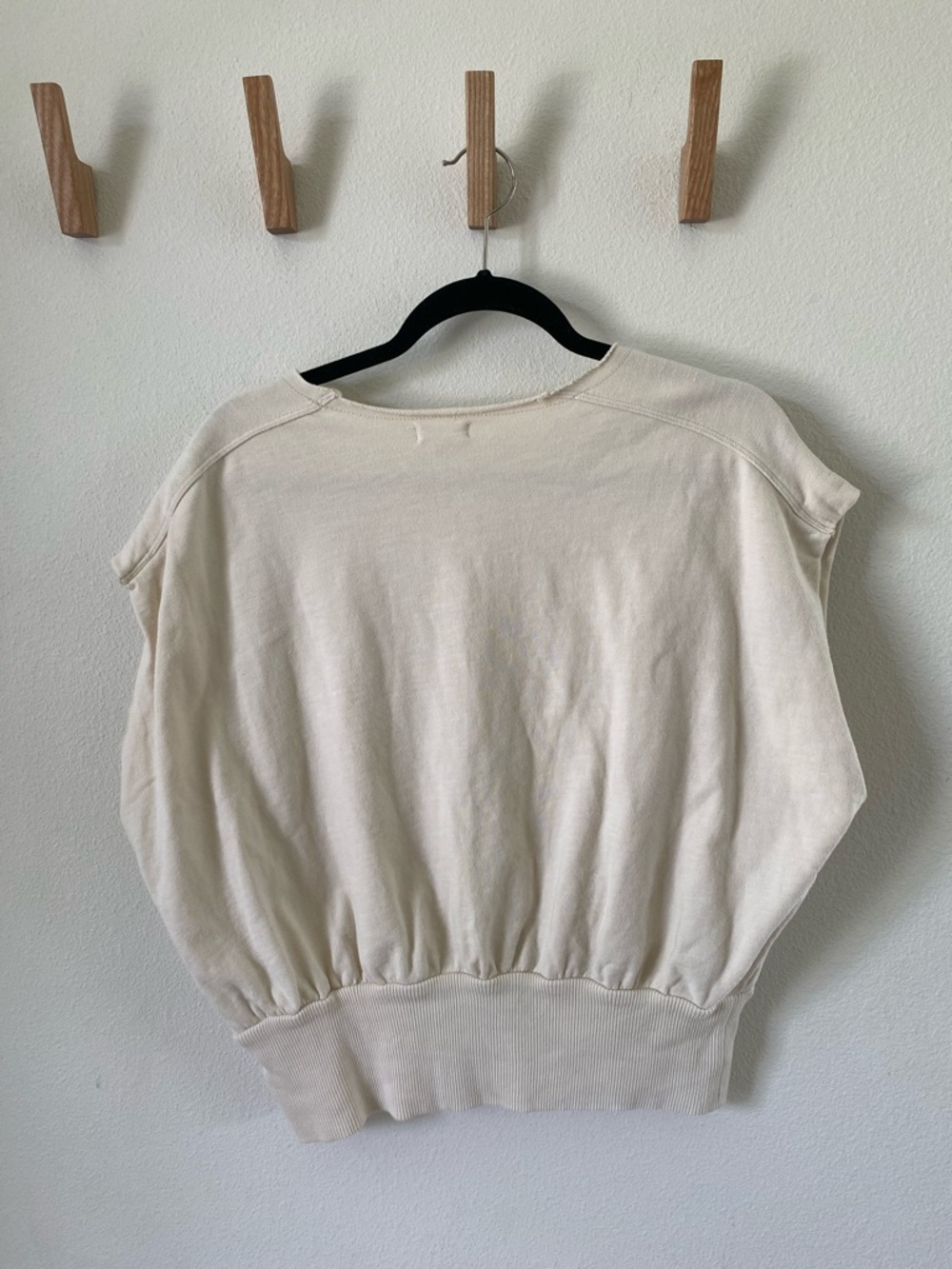 Pilcro Cream Sleeveless Boxy Tank Top - Picture 2 of 5